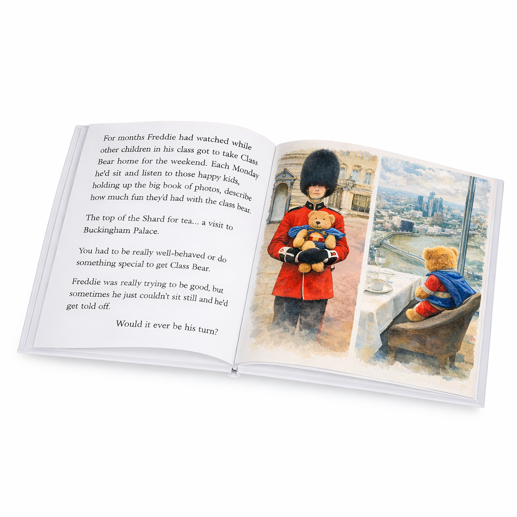 Sample book pages